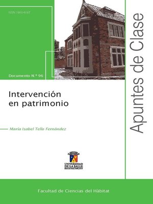 cover image of Intervención en patrimonio